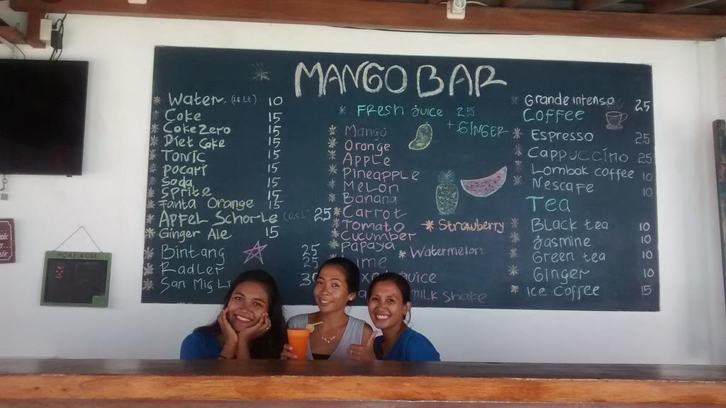 Mango Dive & Bungalow Gili Trawangan Exterior photo