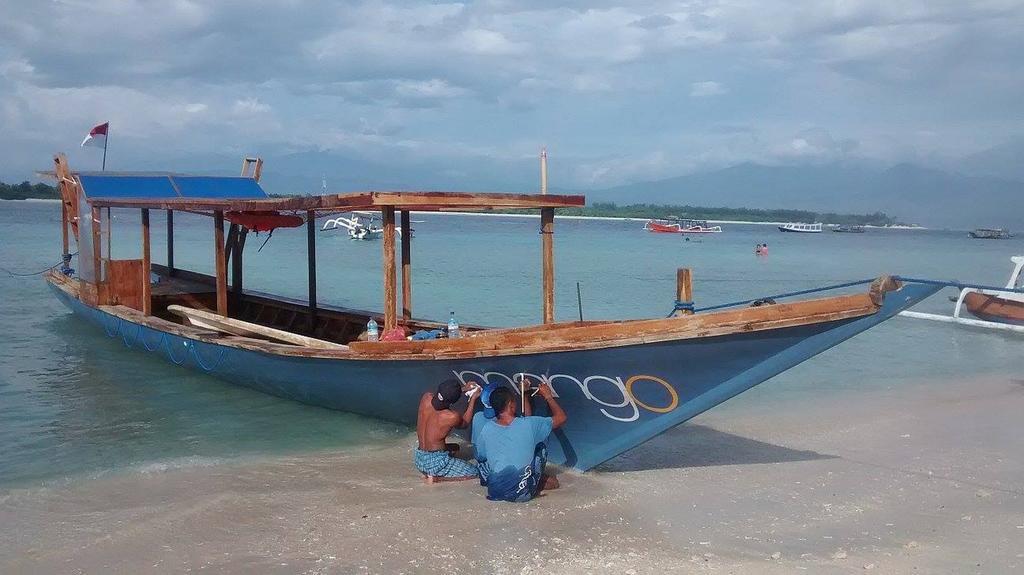 Mango Dive & Bungalow Gili Trawangan Exterior photo